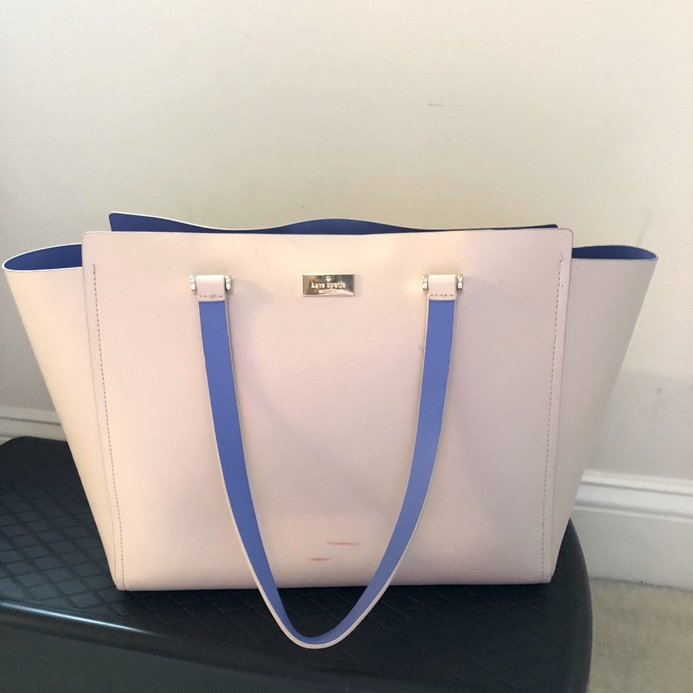 Kate Spade Tote light Grey/Periwinkle